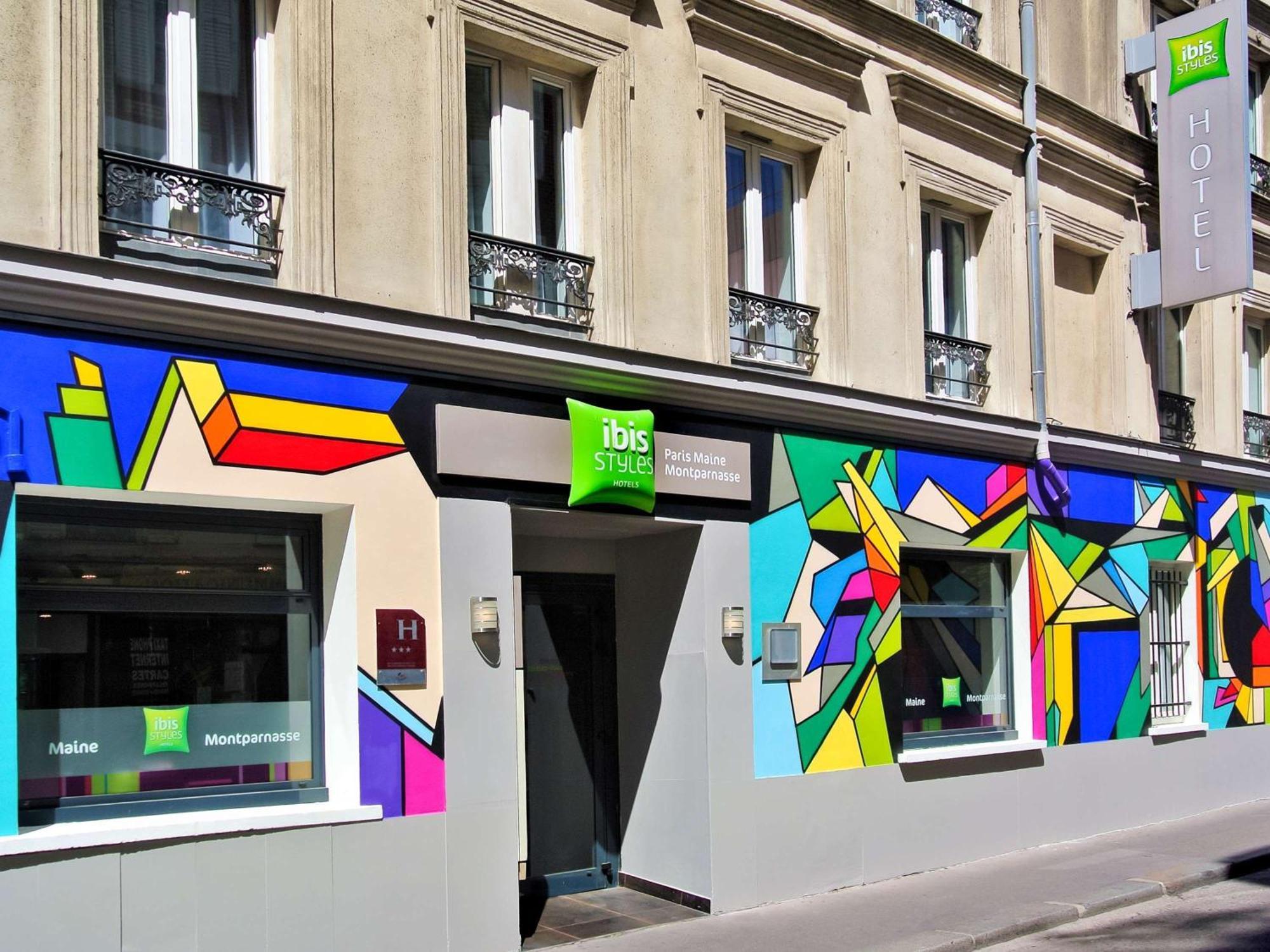 Отель Ibis Styles Paris Maine Montparnasse Экстерьер фото