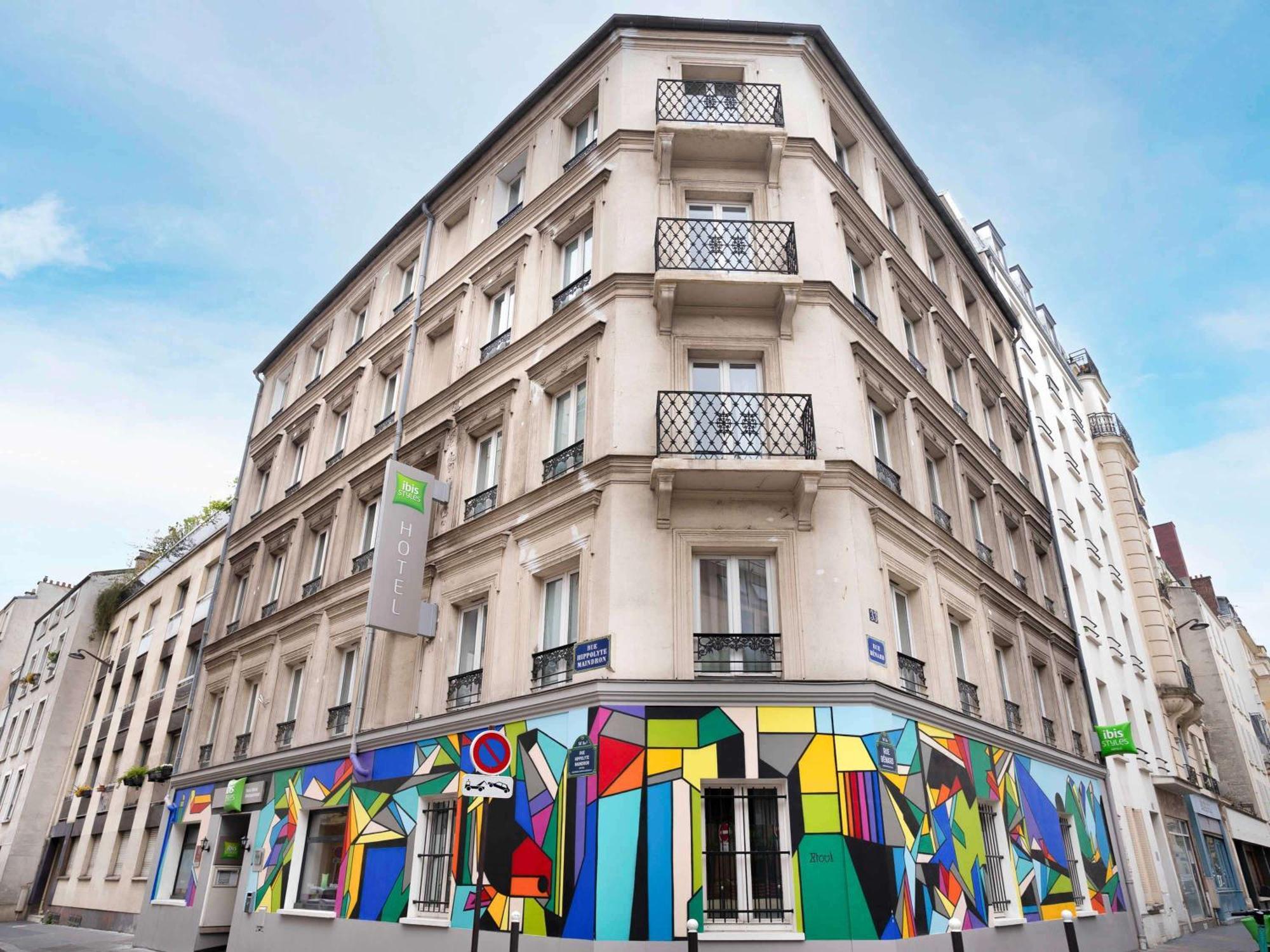 Отель Ibis Styles Paris Maine Montparnasse Экстерьер фото